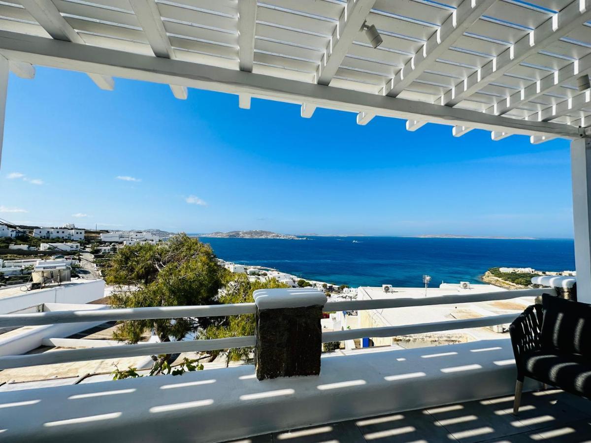 Seaview & Jacuzzi Summer Residence Mykonos Town Exteriér fotografie