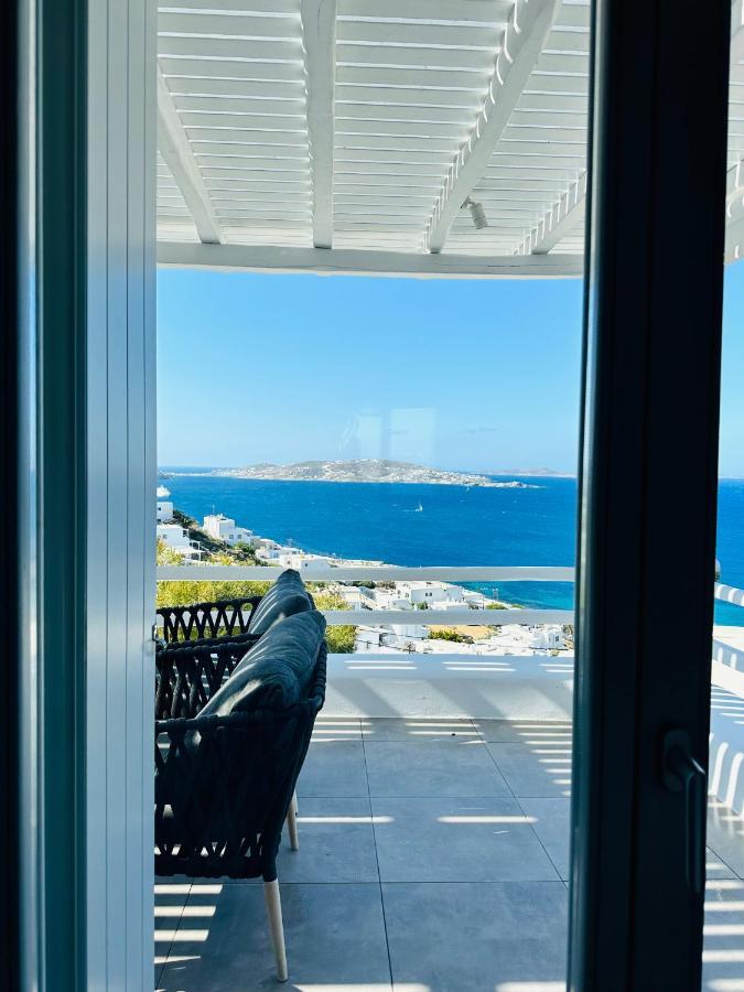 Seaview & Jacuzzi Summer Residence Mykonos Town Exteriér fotografie