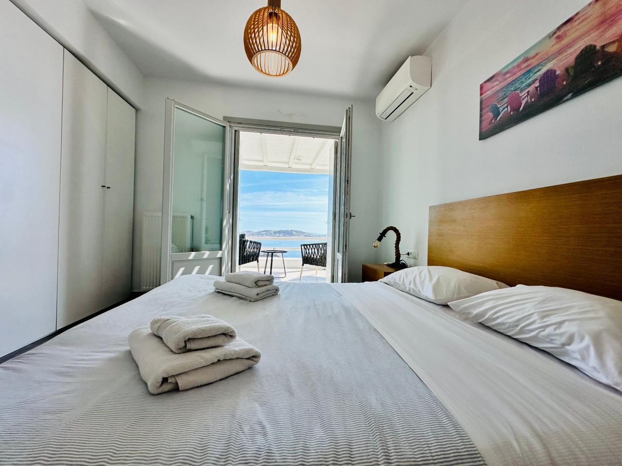 Seaview & Jacuzzi Summer Residence Mykonos Town Exteriér fotografie